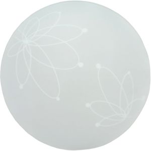 Plafón Leda Paz blanco sin ampolleta 1 Luz E27 60 W