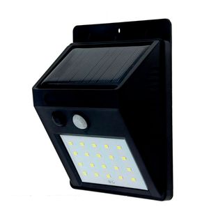 Foco Solar Externo Muro Con Sensor 550 Lúmenes 4 W
