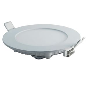 Panel led Redondo embutido 3000k 6 W Luz Cálida