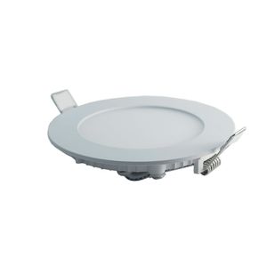 Panel Led Embutido Redondo 6000k 6 W Luz Fría