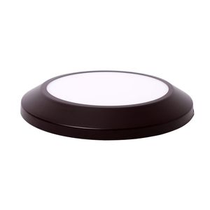 Plafón Led techo Redondo chocolate 1 luz 18 W