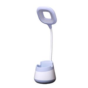 Lámpara LED Escritorio USB Azul 3 W
