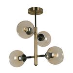 Lampara-De-Techo-E27-4-Luces-40W-Bronce-237095-1