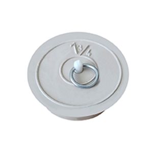 Tapón De Goma Para Tina 1 3/4" Blanco