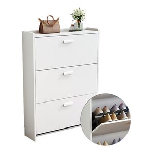 Zapatera 3 Puertas Blanco