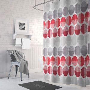 Cortina De Baño 180 x 180 cm Circular