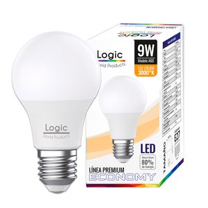 Ampolleta Led E27 9 W Luz Cálida