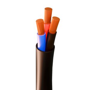 Cable Afumex 3 x 1,5 mm 0,6/1 Kv x Metro Lineal Negro