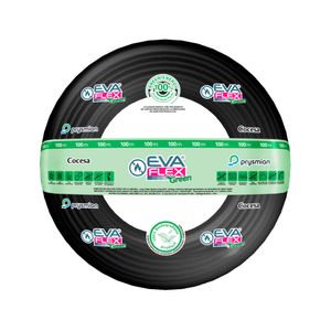 Cable Evaflex H07Z1-K C5 6 mm 100 m Negro