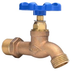 Llave jardín HE-HE 1/2" Manilla Azul