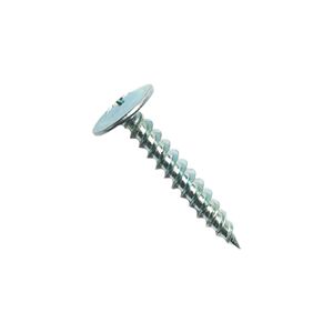 Tornillo Lenteja Punta Fina Zincado #8 X 1" 1000 un