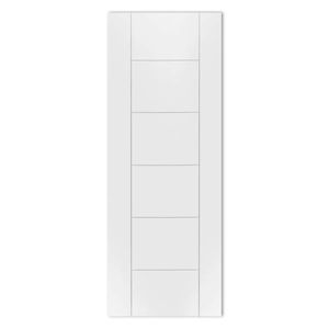 Puerta Interior Hdf Pre Pintada Perforada 70 x 200 Cm Capri