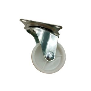 Rueda Polipropileno Sin Freno 40 mm 25 kg Blanca