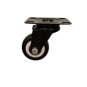 Rueda Pu Sin Freno 50 mm 35 kg Negro