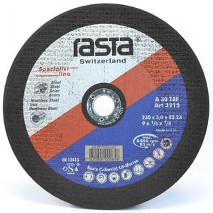Disco De Corte Metal/Acero Inox 9 x 1/8 x 7/8"