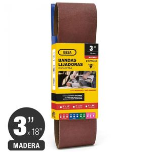 Lija De Banda 3 x 18" Grano 40 2 un