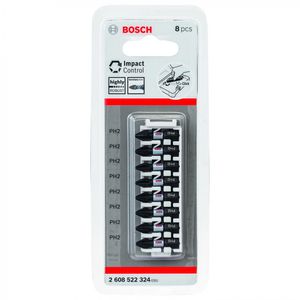 Punta Phillips Impact Control PH2 25 mm 8 un