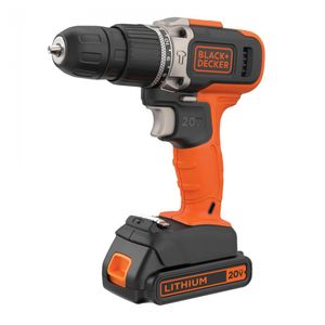 Taladro Percutor Inalámbrico 10 mm 20 V + 1 Batería + 1 Cargador