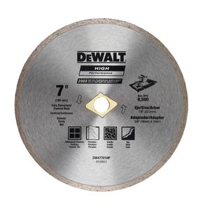 Disco Diamantado Continuo Piedra 7"