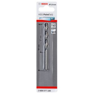 Broca HSS Point Teq Para Metal 5,5 mm