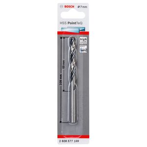 Broca HSS Point Teq Para Metal 7 mm