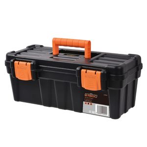 Caja De Herramientas Plástica 13" Negra