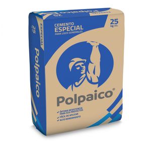 Cemento Especial Saco 25 kg Polpaico