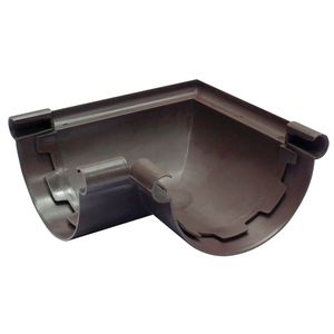 Esquinero Canaleta Exterior/Interior PVC P-25 Marrón