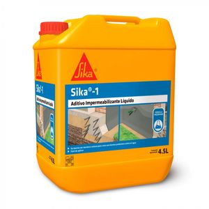 Aditivo Impermeabilizante Frague Líquido Sika-1 Bidón 4,5 L