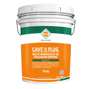 Mortero Cave II Plug 20 kg