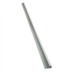Perfil Siding Corta Gotera Ventana 0,5 x 2500 mm Blanco