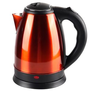 Hervidor Metálico 1,8 L 1500 W Naranjo