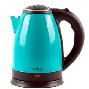 Hervidor Metálico 1,8 L 1500 W Turquesa