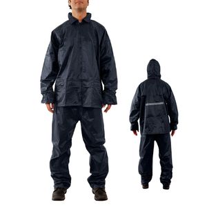Traje Impermeable PU Azul