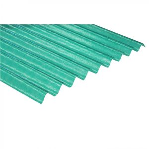 Plancha Fibra De Vidrio Ondulado 0,5 x 910 x 1220 mm Verde