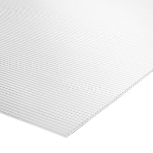 Plancha Policarbonato Alveolar 4 x 1050 x 2900 mm Transparente