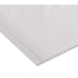 Plancha Policarbonato Alveolar 6 x 1050 x 2900 mm Transparente