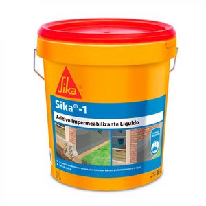 Aditivo Impermeabilizante Frague sika-1 Tineta 18 L