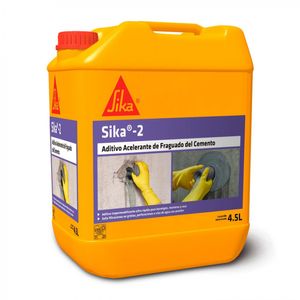 Aditivo Acelerante De Fraguado sika-2 Bidón 4,5 L