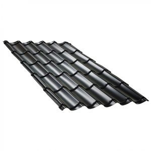 Teja Asturias Prepintada Línea Continua Negra 0,4 x 1010 x 3660 mm