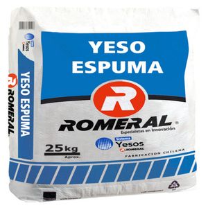 Yeso Espuma Saco 25 kg