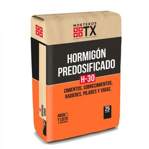 Mortero Concreto Rápido H-30 25 kg