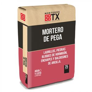Mortero Pega Albañilería 25 kg