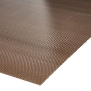 Plancha Policarbonato Alveolar 4 x 1050 x 2900 mm Bronce