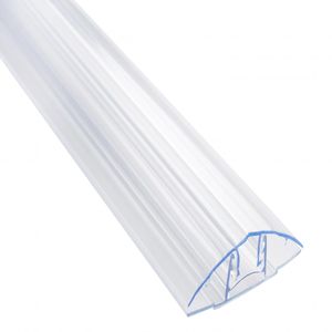 Perfil Union H Clip 4-6-8-10 mm 2,9 m Transparente
