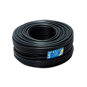 Cordón Eléctrico H05 2 x 0,75 mm 50 m Negro