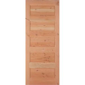 Puerta Exterior Oregon 80 x 200 cm 5 Paneles