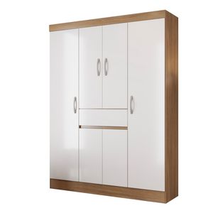 Closet 6 puertas Sampas Amendola blanco
