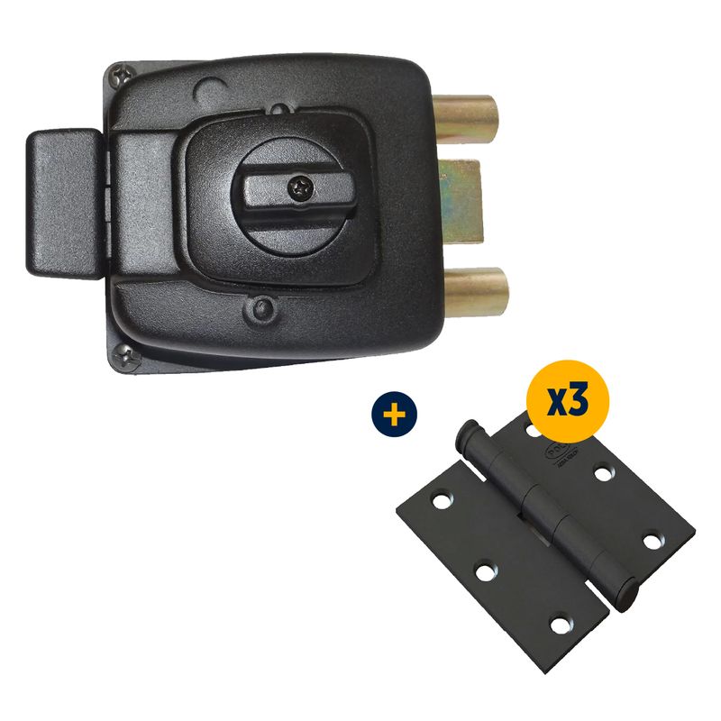 Combo-Cerradura-Sobreponer-Con-Pestillo-3-Bisagras-Negras-PK211_1