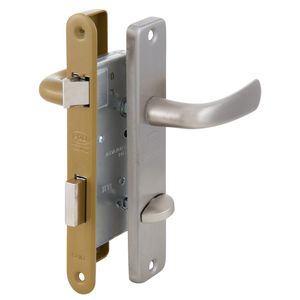 Cerradura De Embutir Manilla Baño Clásica B40 Bronce inoxidable